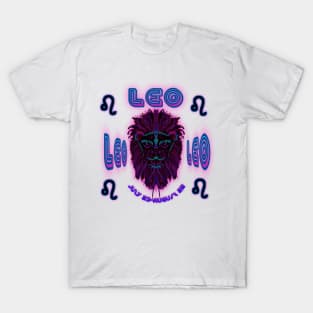 Leo 4a Raspberry T-Shirt